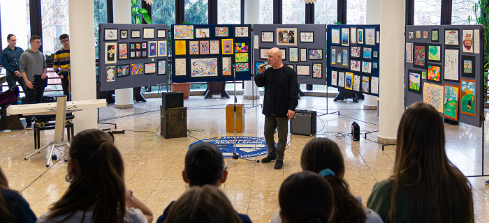 Kiállítás megnyitó - reflexiók Suhai Pál költő műveire